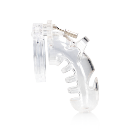 Model 26 - Chastity Cage - 4.5'' / 11,5 cm - Transparant - Afbeelding 4