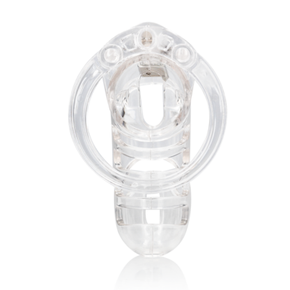Model 26 - Chastity Cage - 4.5'' / 11,5 cm - Transparant - Afbeelding 5