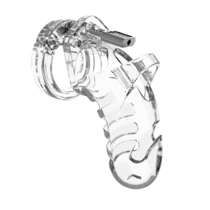 Model 26 - Chastity Cage - 4.5'' / 11,5 cm - Transparant - Afbeelding 7