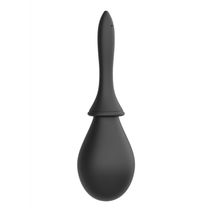 Anal Douche Set met 2 Silicone Tips - 260 ml - Zwart - Afbeelding 3