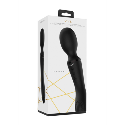 Enora - Wand Vibrator - Zwart - Afbeelding 2