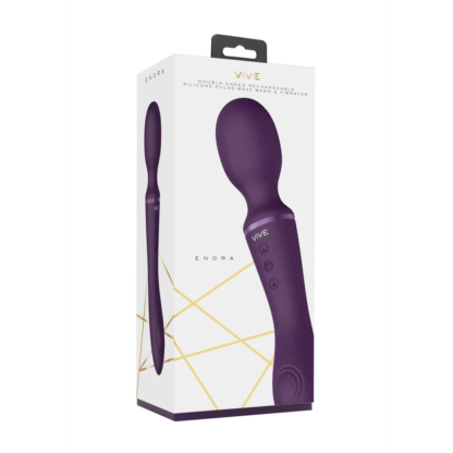 Enora - Wand Vibrator - Paars - Afbeelding 2