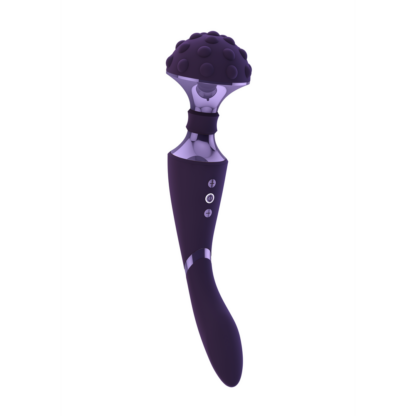 Shiatsu - Buigbare Massager Wand - Paars - Afbeelding 6
