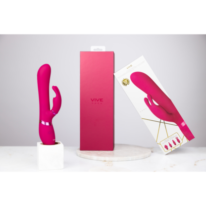 Chou - G-Spot Rabbit Clitoral Stimulator - Roze - Afbeelding 6
