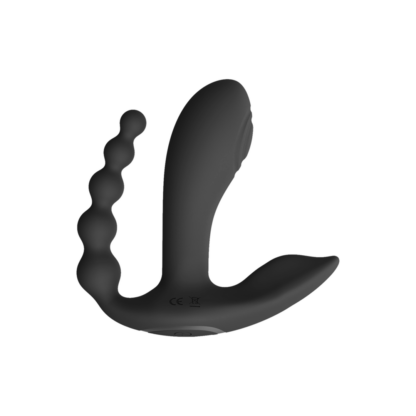 Kata - Pulse Wave Vibrerende Dubbele Penetratie Vibrator - Zwart - Afbeelding 4