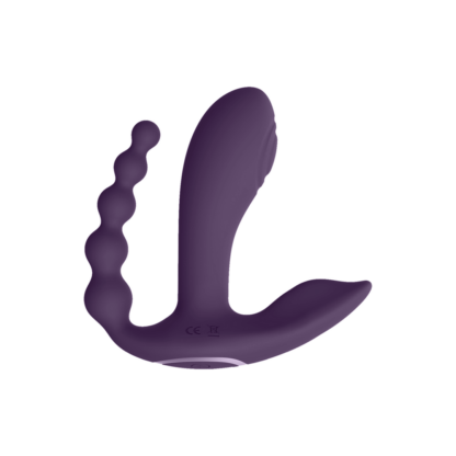 Kata - Pulse Wave Vibrerende Dubbele Penetratie Vibrator - Paars - Afbeelding 4