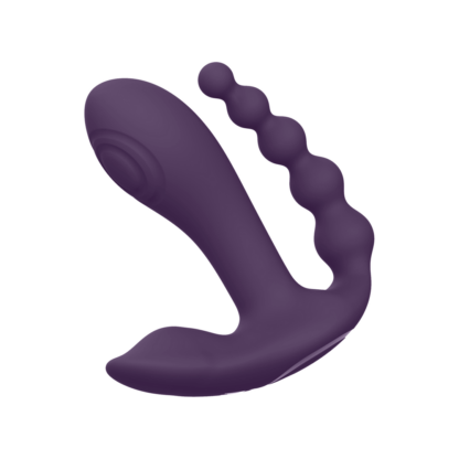 Kata - Pulse Wave Vibrerende Dubbele Penetratie Vibrator - Paars - Afbeelding 5