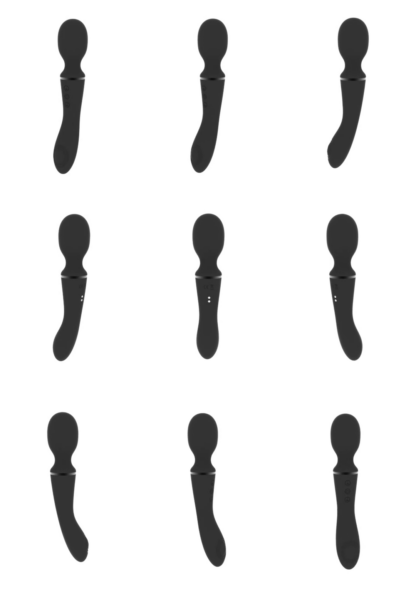 Nami - Pulse Wave Vibrating Wand - Zwart - Afbeelding 6