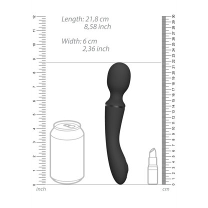 Nami - Pulse Wave Vibrating Wand - Zwart - Afbeelding 7