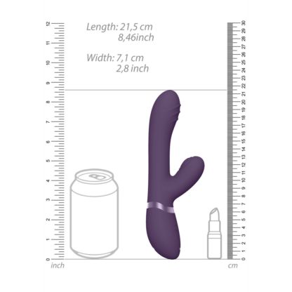Tani - Finger Motion met Pulse-Wave Vibrator - Paars - Afbeelding 7