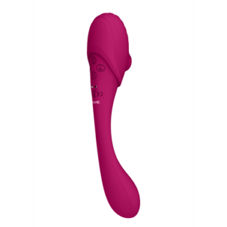 Mirai - Dubbelzijdige Pulse Wave Air Wave Buigbare Vibrator