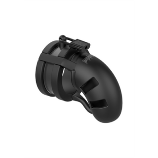 Model 18 Chastity Cock Cage met Ballsplitter - 3.5 / 9 cm
