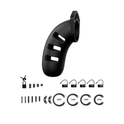 Model 21 Chastity Cock Cage - 4,5 / 11,5 cm - Afbeelding 4