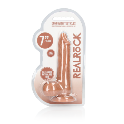 Dong met Testikels - 7 / 17 cm - Afbeelding 2