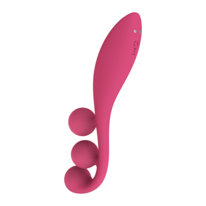 Tri Ball 1 - Multi Vibrator - Rood - Afbeelding 4