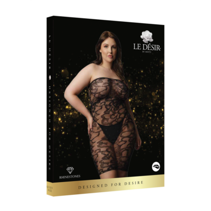 Star Rhinestone Dress - Plus Size - Afbeelding 2