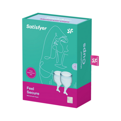 Feel Secure - Menstrual Cup - Light Blue - Afbeelding 2