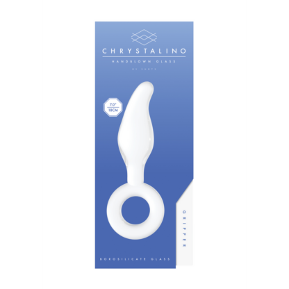 Gripper - Glass Dildo with Ring - Afbeelding 3