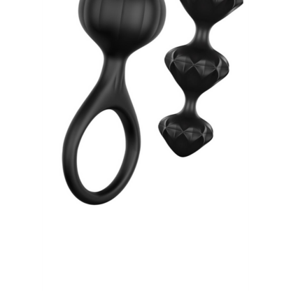 Love Beads - Anale kralen - Zwart - Afbeelding 3