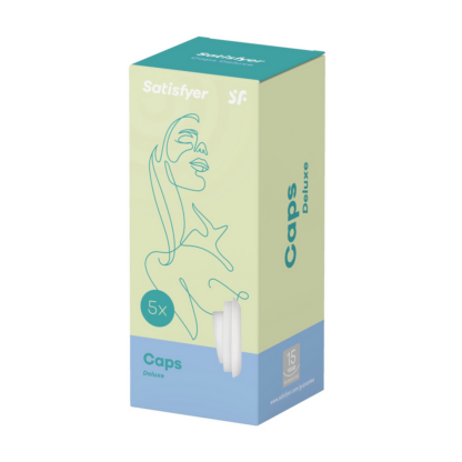Deluxe - Climax Tips voor Air Pulse Stimulator - Wit - Afbeelding 2
