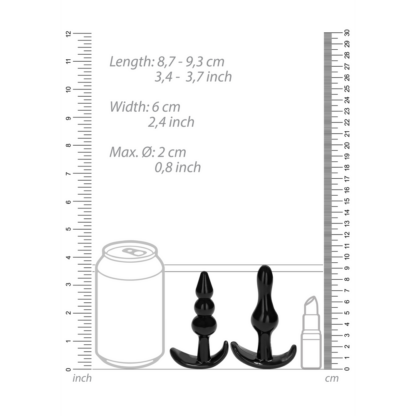 No.80 - 4-delige Butt Plug Set - Afbeelding 6