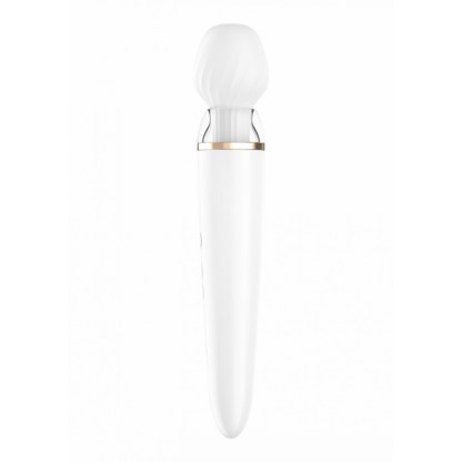 Double Wand-er Wand - Massage Wand en Vibrator - Wit - Afbeelding 6