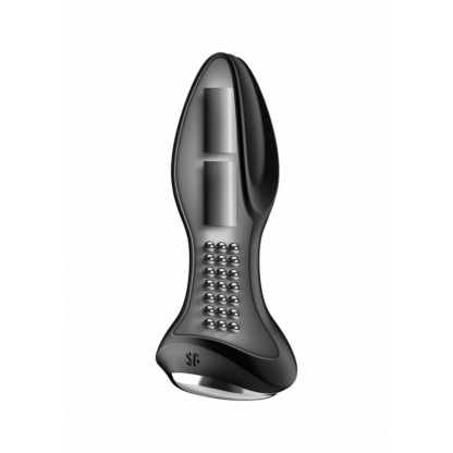 Rotar Plug 2Plus - Vibrerende Butt Plug met App - Zwart - Afbeelding 5