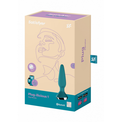 Plug-ilicious 1 - Vibrerende Butt Plug - Petrol - Afbeelding 2
