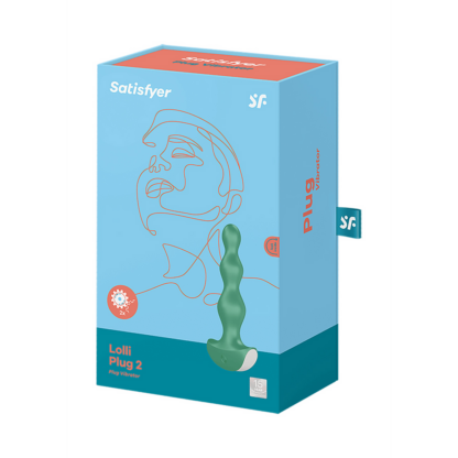Lolli Plug 2 - Classic Vibrator - Groen - Afbeelding 2