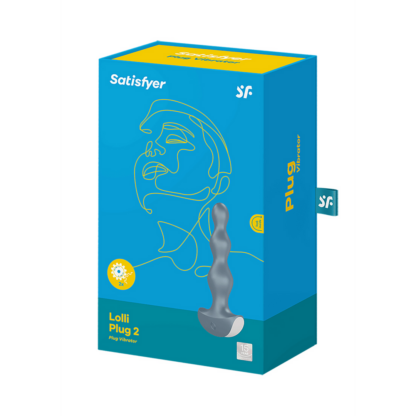 Lolli Plug 2 - Classic Vibrator - IJsblauw - Afbeelding 2