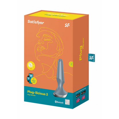 Plug-ilicious 2 - Vibrating Butt Plug - Ice - Afbeelding 2