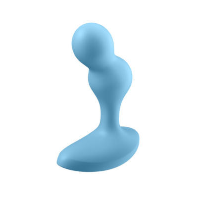 Diepe Duiker - Vibrerende Anale Plug - Lichtblauw - Afbeelding 4