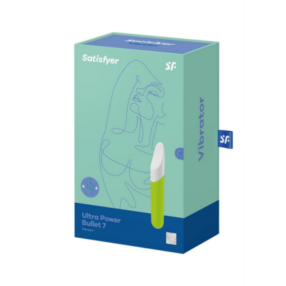 Ultra Power Bullet 7 - Vibrerende Bullet - Groen - Afbeelding 2