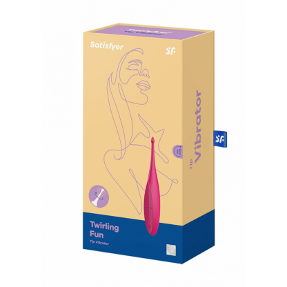 Draaiend Plezier - Tip Vibrator - Magenta - Afbeelding 2