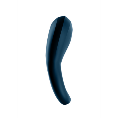 Epic Duo Ring - Dubbele Ring Vibrerende Cockring - Donkerblauw - Afbeelding 3