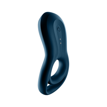 Epic Duo Ring - Dubbele Ring Vibrerende Cockring - Donkerblauw - Afbeelding 5