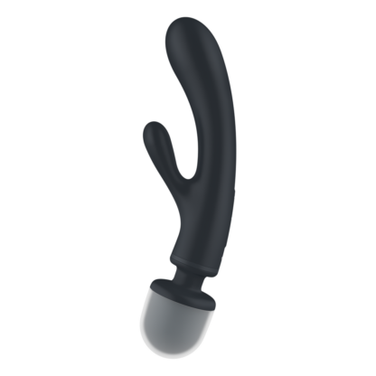 Triple Lover - Hybride Wand Vibrator - Grijs - Afbeelding 3