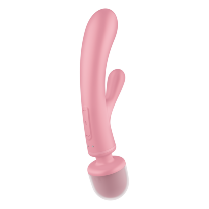 Triple Lover - Hybrid Wand Vibrator - Roze - Afbeelding 4