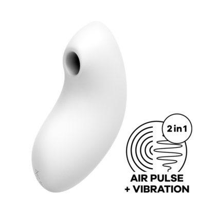 Vulva Lover 2 - Dubbele Luchtpulsvibrator - Wit - Afbeelding 5