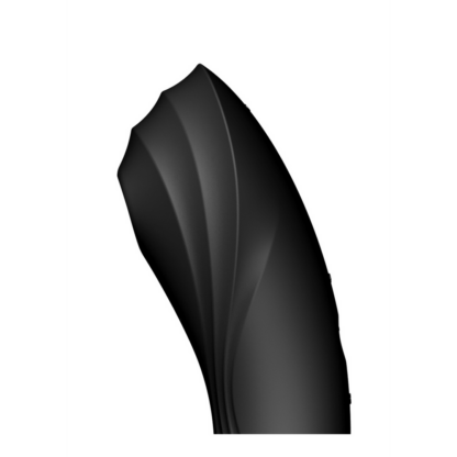 Curvy Trinity 4 - Insertable Air Pulse Vibrator - Zwart - Afbeelding 3