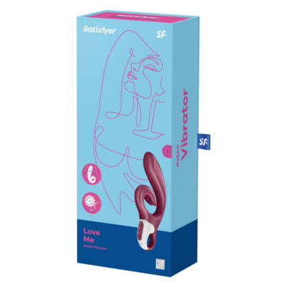 Love Me - G-Spot en Clitorale Stimulator - Rood - Afbeelding 2