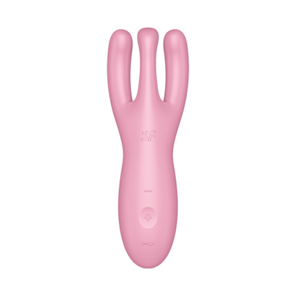 Threesome 4Plus - Lay-on Vibrator met App - Roze - Afbeelding 3