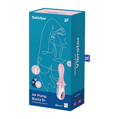 Luchtpomp Booty 5 - Opblaasbare Butt Plug - Rood - Afbeelding 2