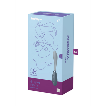 G-Spot Flex 3 - G-Spot Vibrator - Grijs - Afbeelding 2