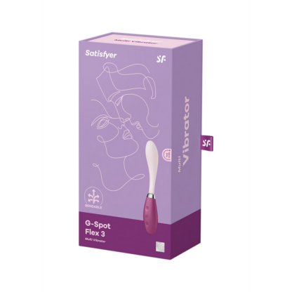 G-Spot Flex 3 - G-Spot Vibrator - Rood - Afbeelding 2