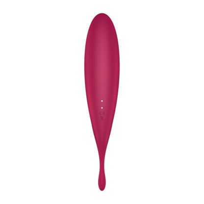 Twirling Pro - Tip Vibrator met App - Donkerrood - Afbeelding 4