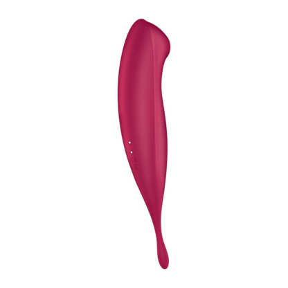 Twirling Pro - Tip Vibrator met App - Donkerrood - Afbeelding 5