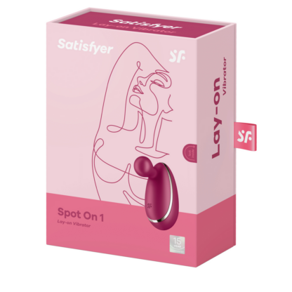 Spot On 1 - Lay-on Vibrator - Berry - Afbeelding 2
