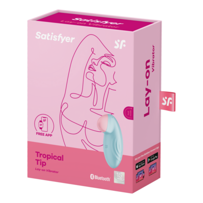 Tropical Tip - Lay-on Vibrator - Vibrator - Lichtblauw - Afbeelding 2