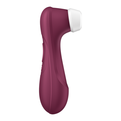 Pro 2 Generatie 3 - Double Air Pulse Vibrator - Liquid Air - Wijnrood - Afbeelding 5